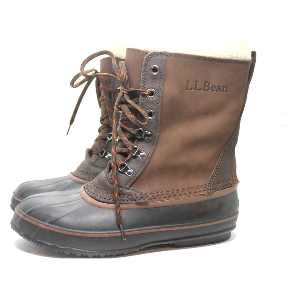 L.L. Bean Men's Snow Boots w/ Removable Liner sz 12 M
